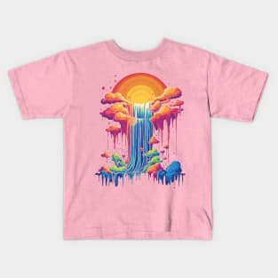 Waterfall of Creativity Kids T-Shirt